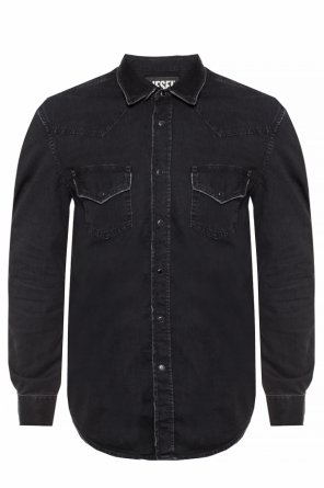 Raw-trimmed denim shirt, zdjęcie 1 Raw-trimmed denim shirt od Diesel